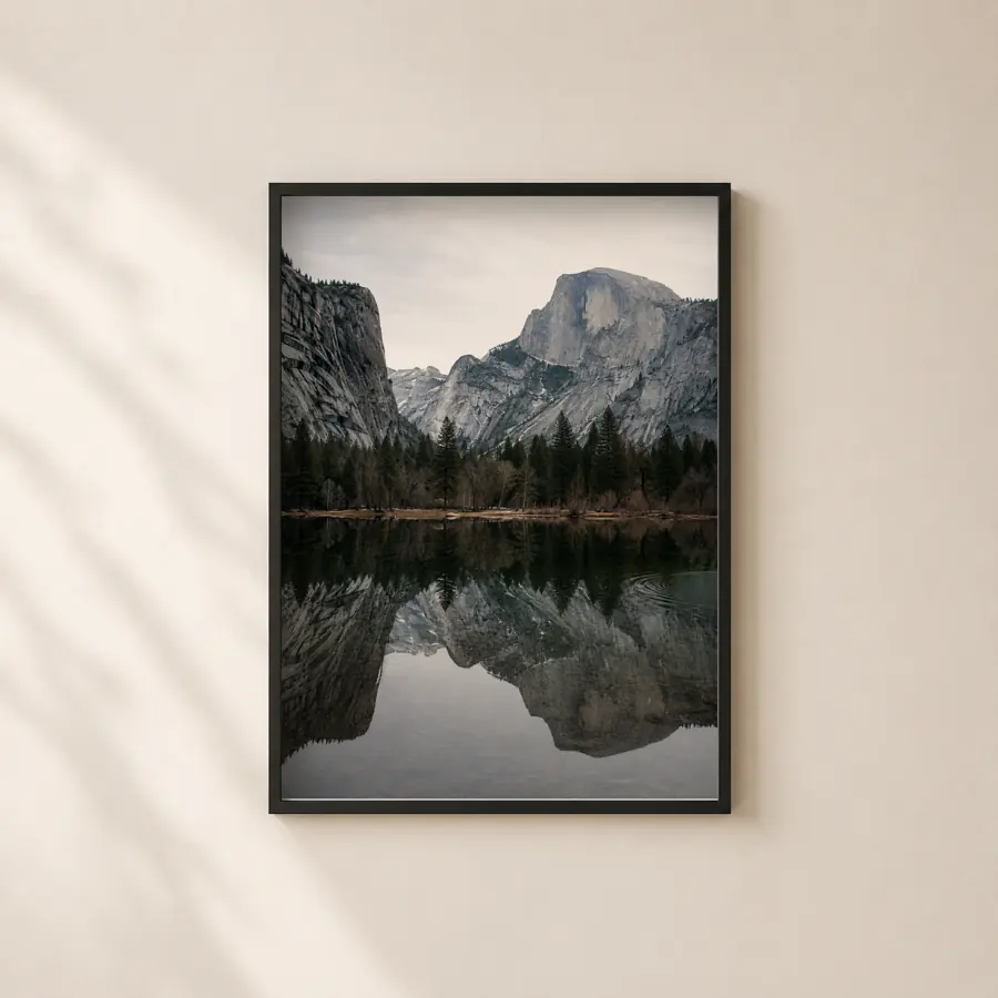 Yosemite print mockup